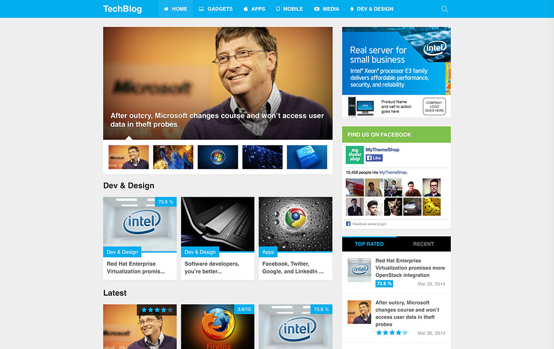 TechBlog Theme