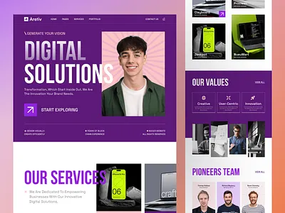 Agency Portfolio Site